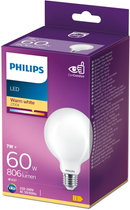 Світлодіодна лампа Philips Classic E27 G93 7W Warm White (8718699764692) - зображення 1