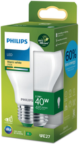 Żarówka LED Philips UltraEfficient A60 E27 2.3W Warm White (8720169187535) - obraz 1