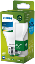 Żarówka LED Philips UltraEfficient A60 E27 2.3W Cool White (8720169187610) - obraz 1
