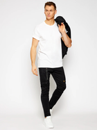 Zestaw koszulek bawełnianych męskich Calvin Klein Underwear 000NB4011E-100 S 3 szt. Biały (8719853080702) - obraz 4