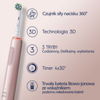 Електрична зубна щітка Oral-b Braun Pro 3 Pink (8700216015431) - зображення 4
