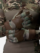Рукавички тактичні чоловічі BEZET 9825 XL Камуфляж (2000277790435) - зображення 1