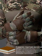 Перчатки тактические мужские BEZET 9825 XL Камуфляж (2000277790435) - изображение 8