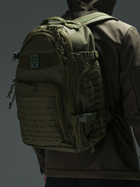 Рюкзак тактичний чоловічий BEZET Soldier 9953 Хакі (2000105901040) - зображення 3