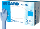 Rękawice medyczne Adventa Health Nugard Nitryl XS Niebieskie 100 szt (9555076100433) - obraz 1