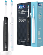 Набір електричних зубних щіток Oral-b Braun Pulsonic Slim Clean 2900 (4210201396260) - зображення 1
