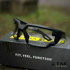 Тактические очки Mechanix Type-X – черная оправа/прозрачная линза - изображение 4