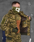 Весняна тактична куртка logos-tac піксель carida XL - зображення 8