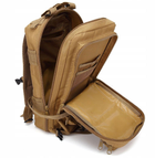 Рюкзак тактичний штурмовий, армійський воєнний рюкзак 35L (койот) ON-018 - зображення 4