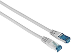 Patchcord Hama Cat 6 F/UTP 10 m White (4047443442611)