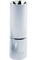 Головка торцевая длинная 1/4" E10, Toptul, BAEH0810