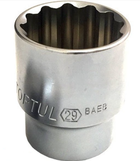 Головка торцевая 1/2" 27мм 12-гранная TOPTUL BAEB1627