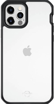 Etui plecki Itskins Hybrid Solid do Apple iPhone 12/12 Pro Black (AP3P-HYBSO-PBTR) - obraz 1