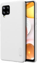 Etui plecki Nillkin Frosted Shield do Samsung Galaxy A42 5G White (6902048206915) - obraz 5