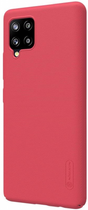 Etui plecki Nillkin Frosted Shield do Samsung Galaxy A42 5G Red (6902048206908) - obraz 3