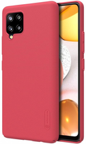 Etui plecki Nillkin Frosted Shield do Samsung Galaxy A42 5G Red (6902048206908) - obraz 5