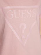 Koszulka damska bawełniana Guess V2YI07K8HM0-G4L7 S Różowa (7619342722155) - obraz 4