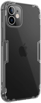 Etui plecki Nillkin Nature TPU Case do Apple iPhone 12 Mini Grey/Transparent (6902048202122) - obraz 3