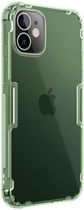 Etui plecki Nillkin Nature TPU Case do Apple iPhone 12 Mini Green/Transparent (6902048202139) - obraz 3