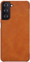 Etui z klapką Nillkin Qin Leather Case do Samsung Galaxy S21+ Brown (6902048211582) - obraz 3