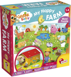 Puzzle Carotina Baby Lisciani Moja szczęśliwa farma (8008324092567) - obraz 1