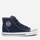 Trampki damskie wysokie Big Star JJ274A504 36 Ciemnoniebieskie (5900714489854)