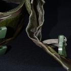 Плитоноска с установкой боковой и кевларовой защиты кордура Kirasa мультикам(KI102) - изображение 9