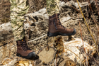Берцы тактические. Мужские боевые ботинки с водостойкой мембраной Maxsteel Waterproof Brown 47 (311мм) коричневые - изображение 7