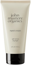 Krem do rąk John Masters Organics Hand Cream With Lemon & Ginger 60 ml (0669558004207) - obraz 1