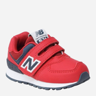 Buty sportowe dziecięce dla dziewczynki New Balance 574 IV574CR1 26 (9US) Czerwone (196307117982) - obraz 2