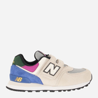 Дитячі кросівки для дівчинки New Balance 574 IV574CP1 23.5 (7US) Різнокольорові (196307205818)