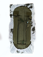 Защитный чехол для рюкзака Mil-Tec 130 л Белый BW RUCKSACKBEZUG WEISS BIS 130 LTR (14060007-003-130) - изображение 4