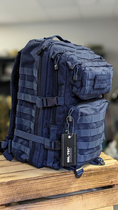 Рюкзак тактический Mil-Tec 36 л Темно-синий US ASSAULT PACK LG DK.BLAU (14002203-36) - изображение 3