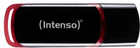 Pendrive Intenso Business Line Blister 64GB USB 2.0 Black/Red (3511490) - obraz 1