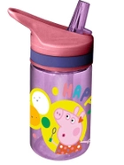 Butelka na wodę Kids Euroswan Peppa Pig Różowy 400 ml (8435507858793) - obraz 1