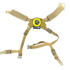 Підвісна система для каски шолома Team Wendy suspension-kit-tan - зображення 4