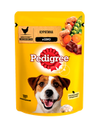 Влажный корм Pedigree для взрослых собак Курица и овощи в соусе