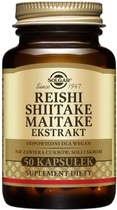Suplement diety Solgar Reishi Shiitake Maitake 50 caps (033984004689) - obraz 1