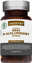 Suplement diety Singularis Kwas R-Alfa Lipo 60 kapsułek (5907796631270)