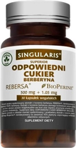 Suplement diety Singularis Adequate Sugar Berberine 30 kapsułek (5907796631485)