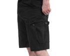 Тактичні шорти Brandit BDU (Battle Dress Uniform) Ripstop black, чорний L - зображення 5