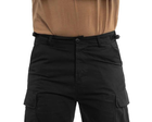 Тактичні шорти Brandit BDU (Battle Dress Uniform) Ripstop black, чорний L - зображення 6