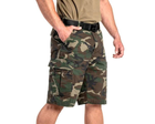 Тактичні шорти Brandit BDU (Battle Dress Uniform) Ripstop Woodland 3XL - зображення 4