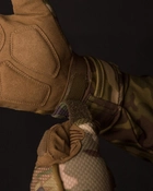 Перчатки тактические BEZET Protective камуфляж - M - изображение 8