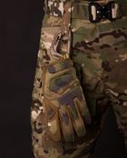 Перчатки тактические BEZET Protective камуфляж - L - изображение 11