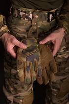 Рукавиці тактичні BEZET Protective камуфляж - M - зображення 13