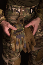 Рукавиці тактичні BEZET Protective камуфляж - L - зображення 13