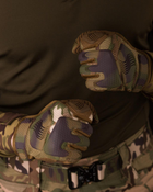 Рукавиці тактичні BEZET Protective камуфляж - XL - зображення 10