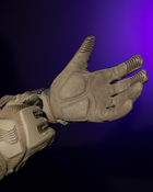 Перчатки тактические BEZET Protective хаки - M - изображение 6