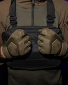 Перчатки тактические BEZET Protective хаки - XL - изображение 10